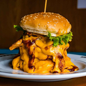 Chicken Cheese Volcano